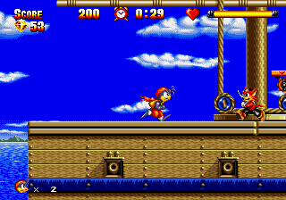 Captain Lang screenshot 3 for Sega Mega Drive